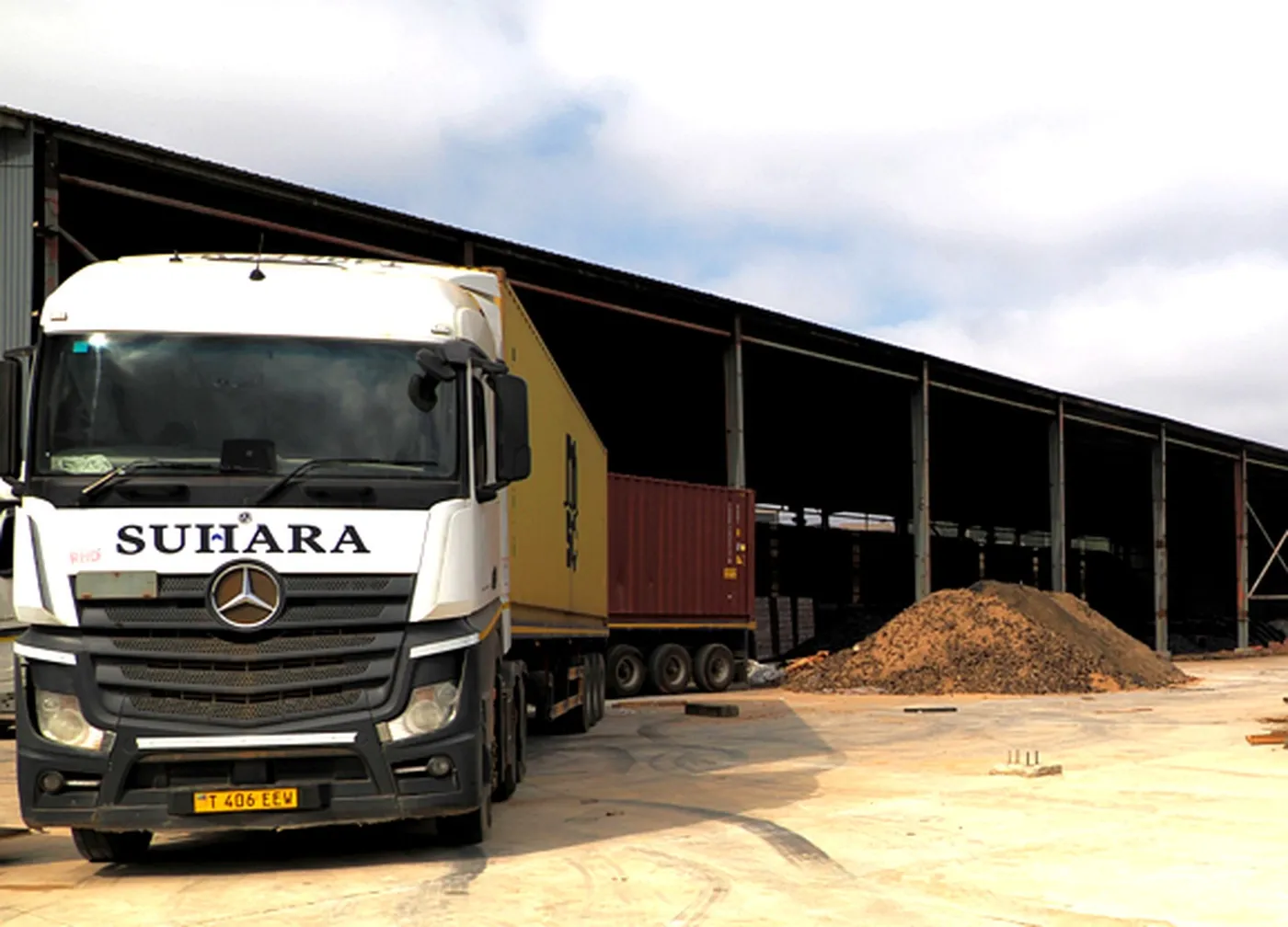Container loading for export